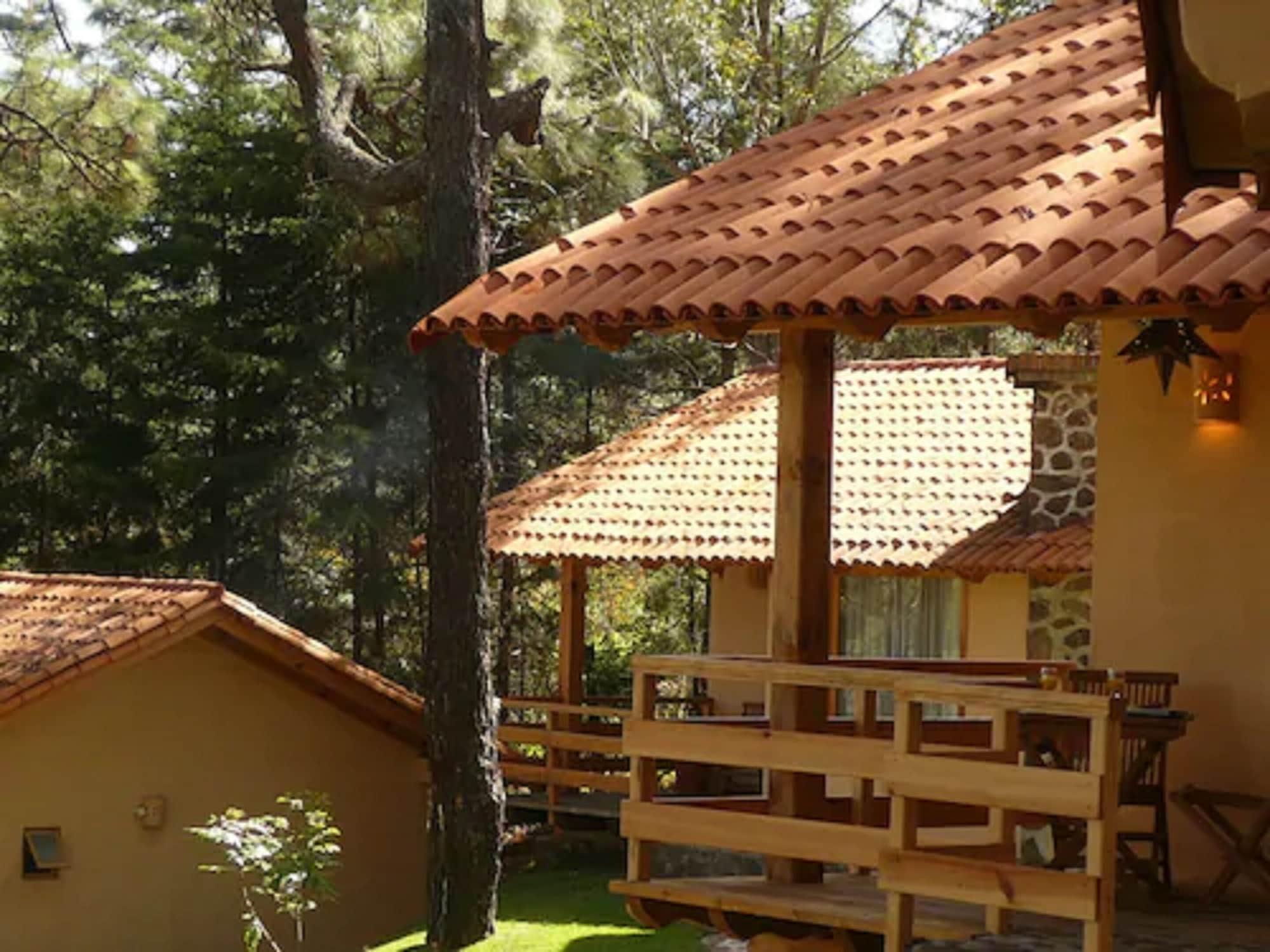 Bosque Escondido Hotel Mazamitla Bagian luar foto