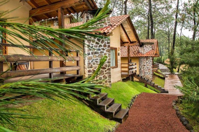 Bosque Escondido Hotel Mazamitla Bagian luar foto